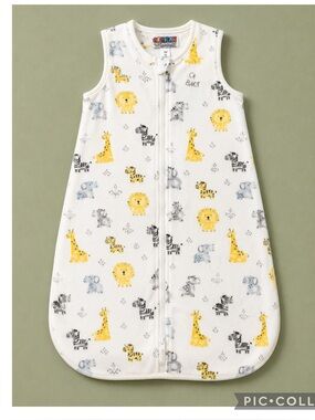 African Beginnings Big Five Sleep Sack Baby Wearable Blanket Ultra Soft